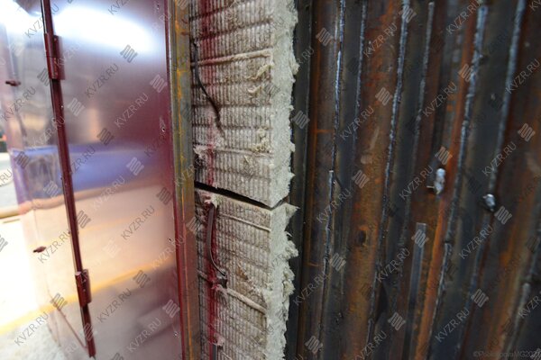 Обмуровка котла 1.4 с охлаждаемыми колосниками