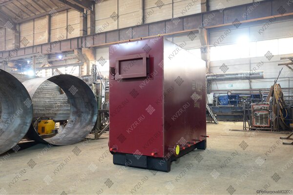 Котел КВр 0.35 МВт водогрейный