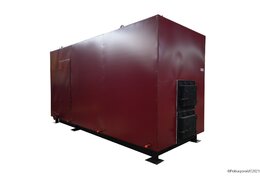 Котел КВД-1.16 МВт на дровах