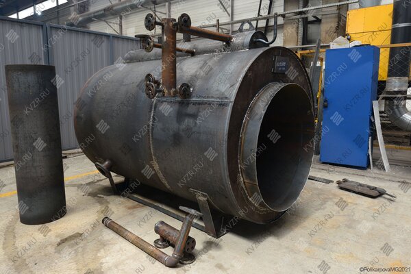 Изготовление парового газового котла 1200 кг 130 °С