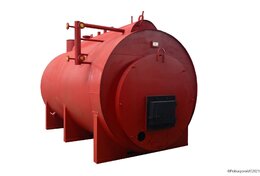 Парогенератор 1000 кг 170 С на твердом топливе