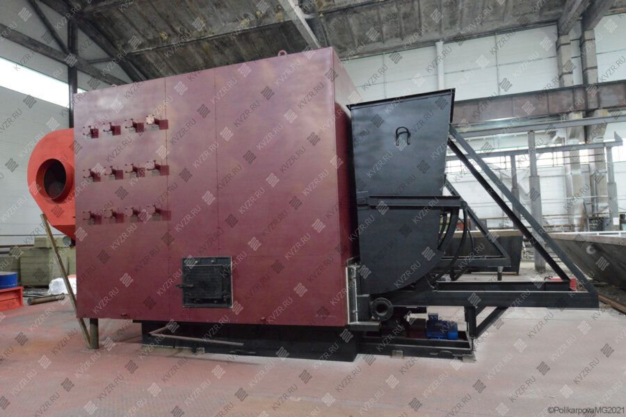 Котел водогрейный с шурующей планкой ТШПМ