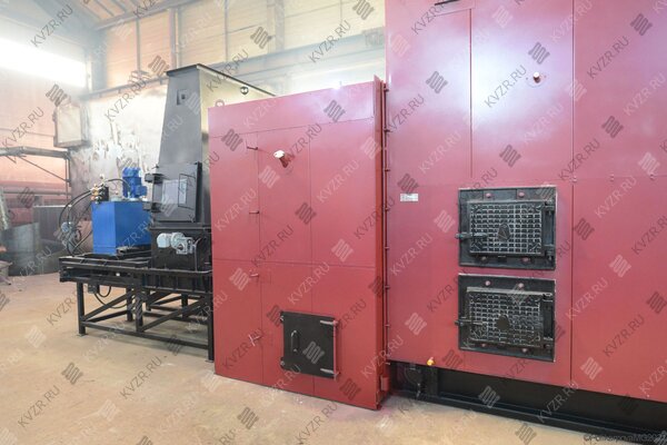 Котел автомат 3.0 МВт на опилках