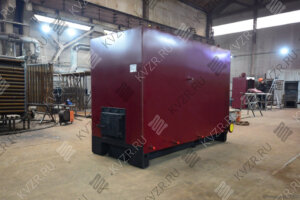 Водогрейный котел на твердом топливе