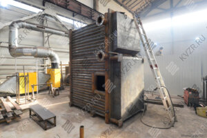 Изготовление водогрейного твердотопливного котла