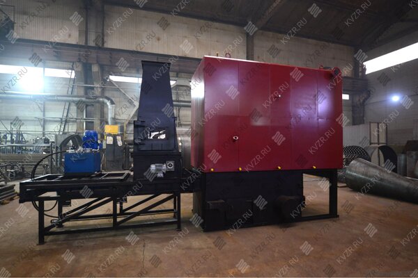 Котел на щепе 1100 кВт твердотопливный