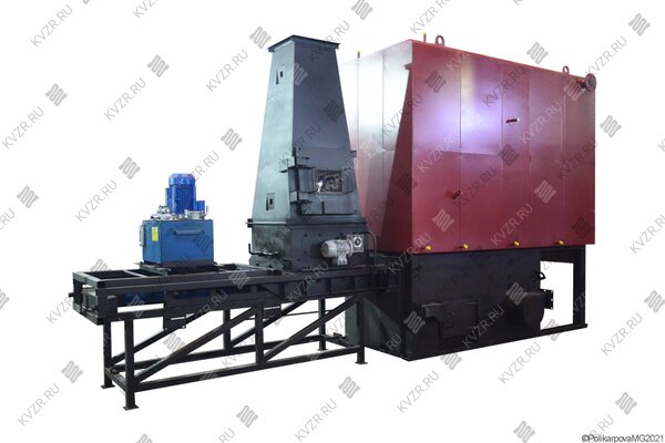 Котел на опилках и щепе 1280 кВт